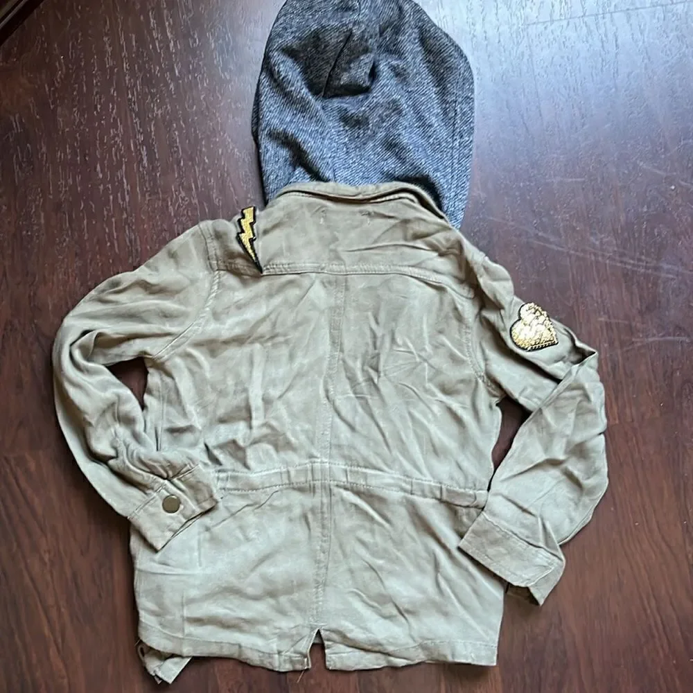 Kids army green jacket